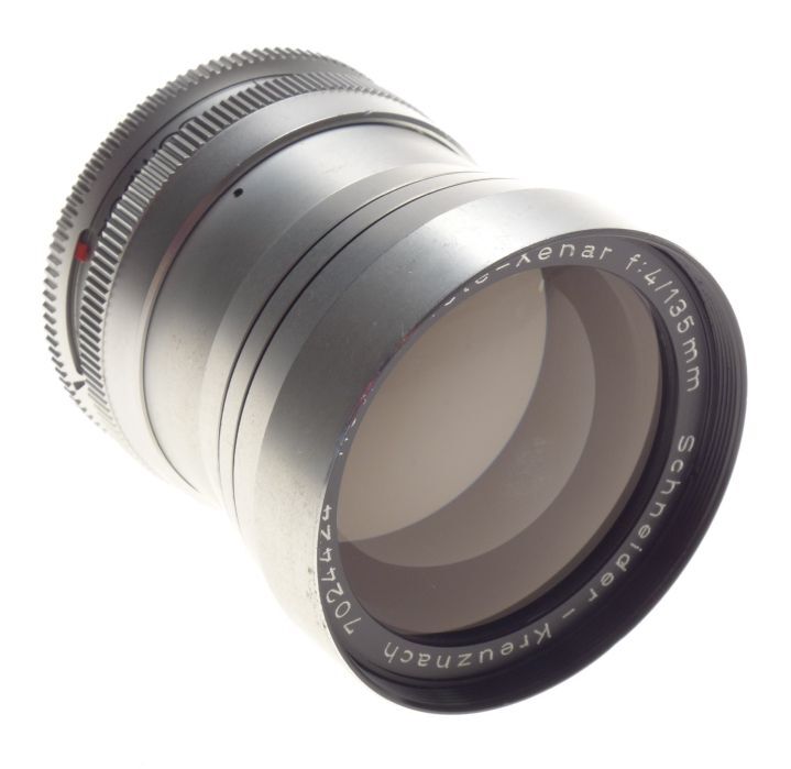 Schneider-kreuznach 1:4/135mm retina-tele-xenar chrome lens excellent