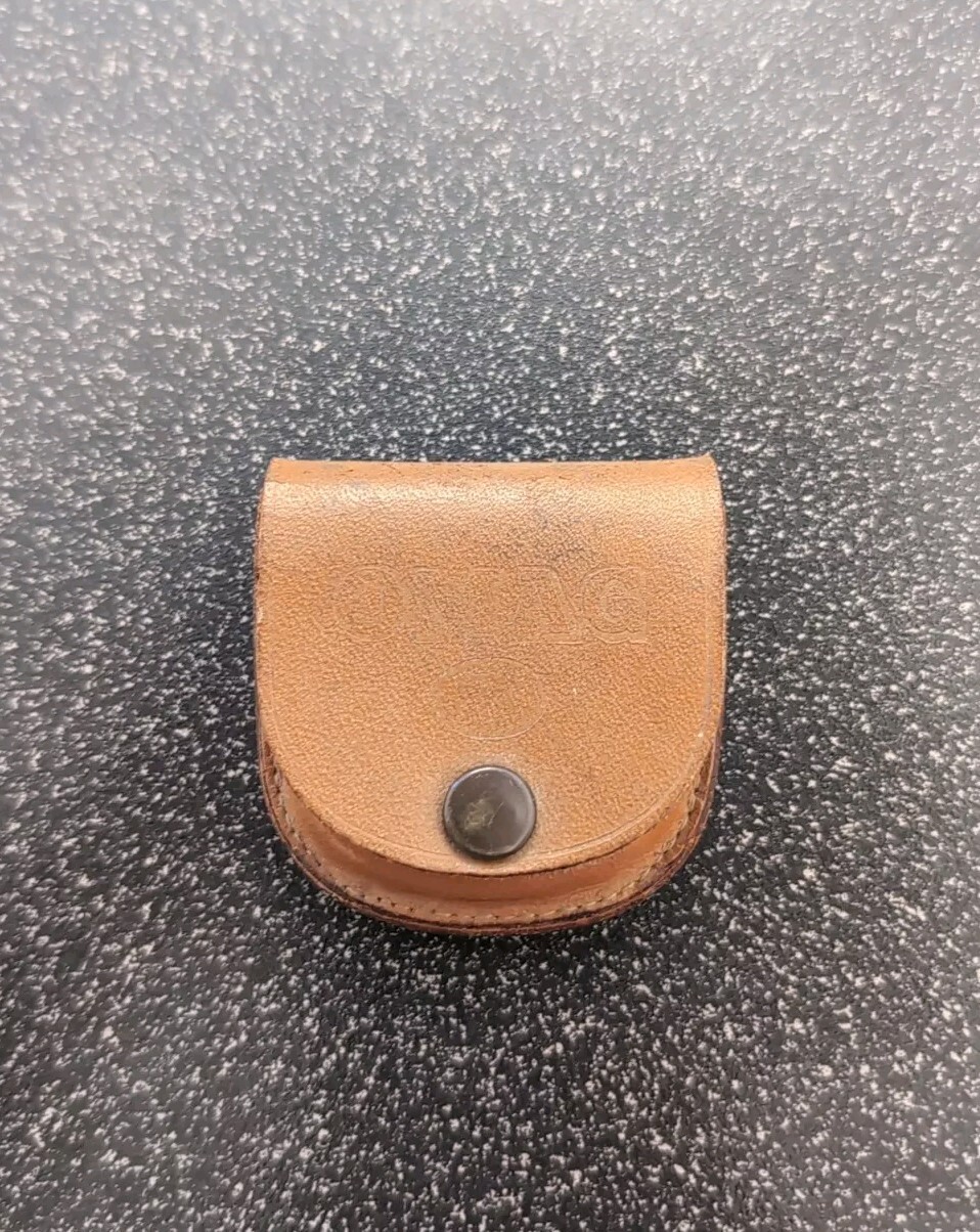 Vintage 1950s OMAG Yellow Camera Filter with Pouch