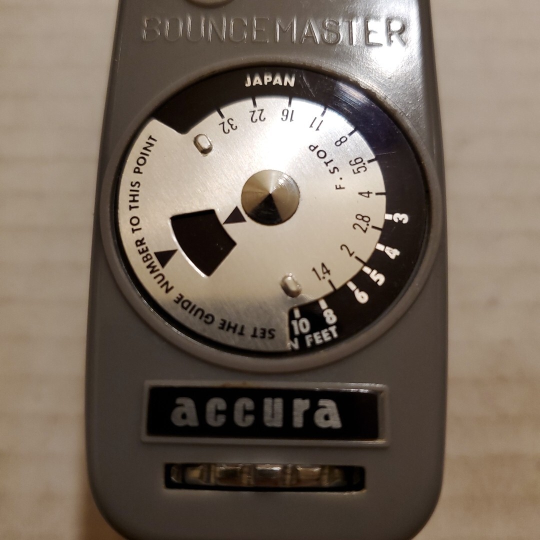 Accura Bouncemaster Camera Flash Circular With Snap Case Untested Vtg.