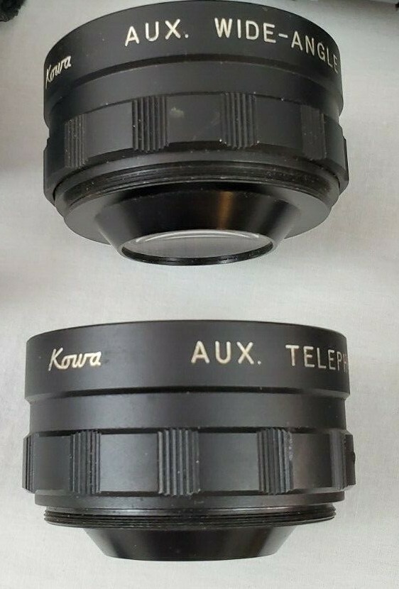 VINTAGE Lot of Camera Accessories – Lenses Filters Adapters Caps Various Brands