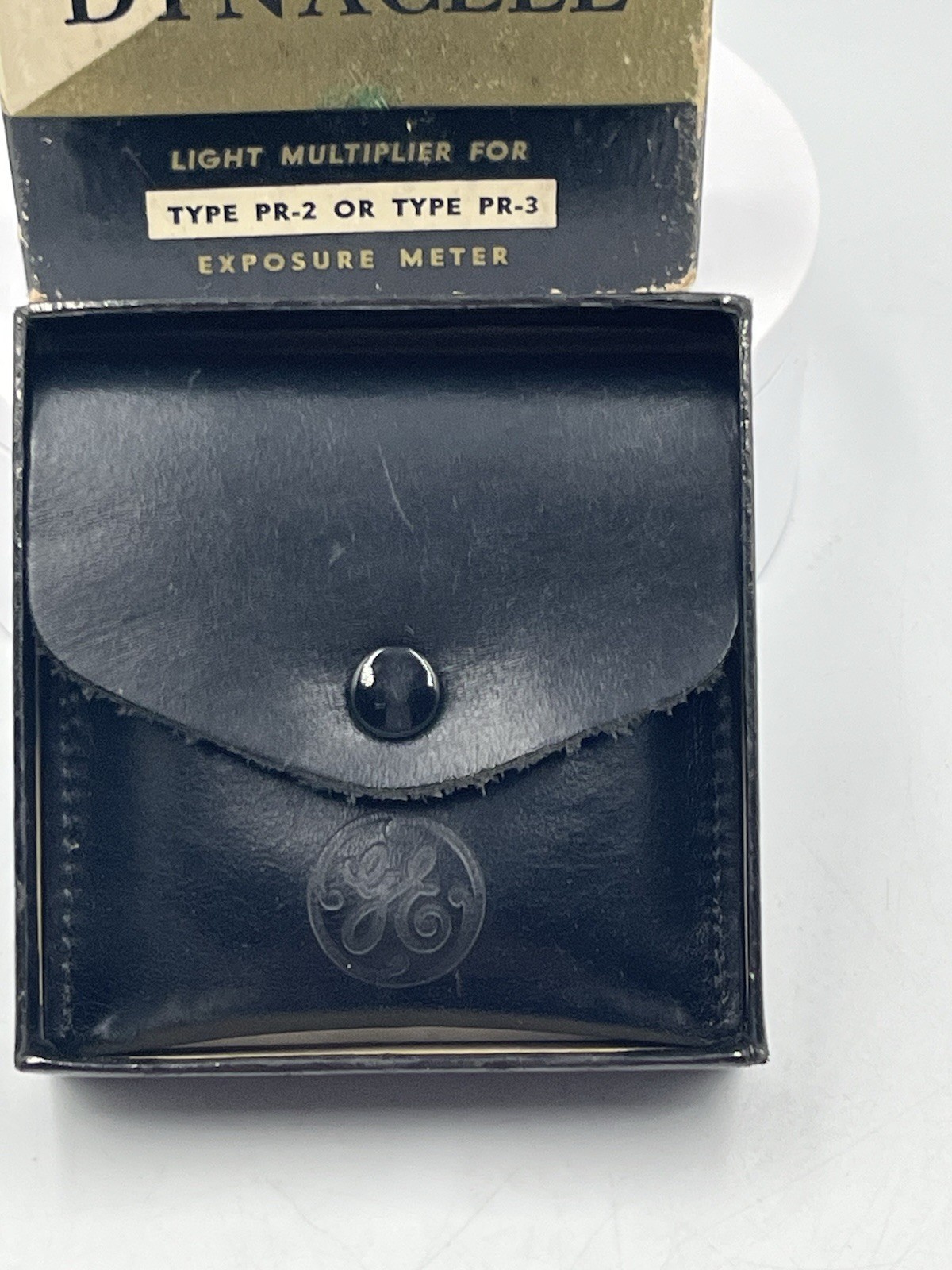 * Vintage General Electric DYNACELL P 2 Exposure meter. or TYPE PR-3 EXPOSURE