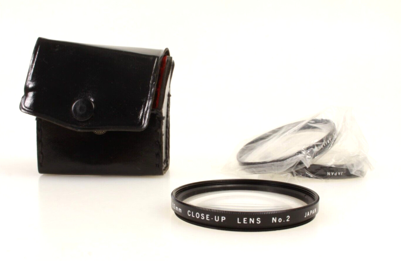 52mm Close Up Filters (Set of 3, in case)
