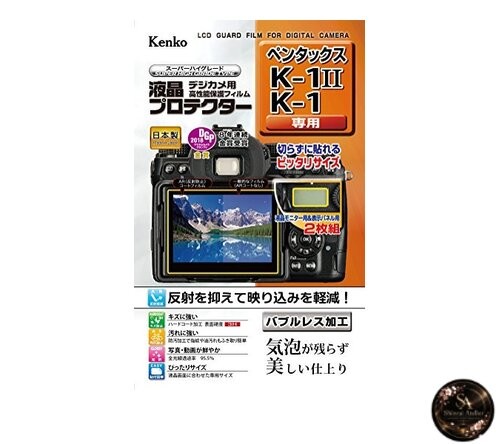 Kenko LCD Protective Film LCD Protector for Pentax K-1 II/K-1 KLP-PEK1M2