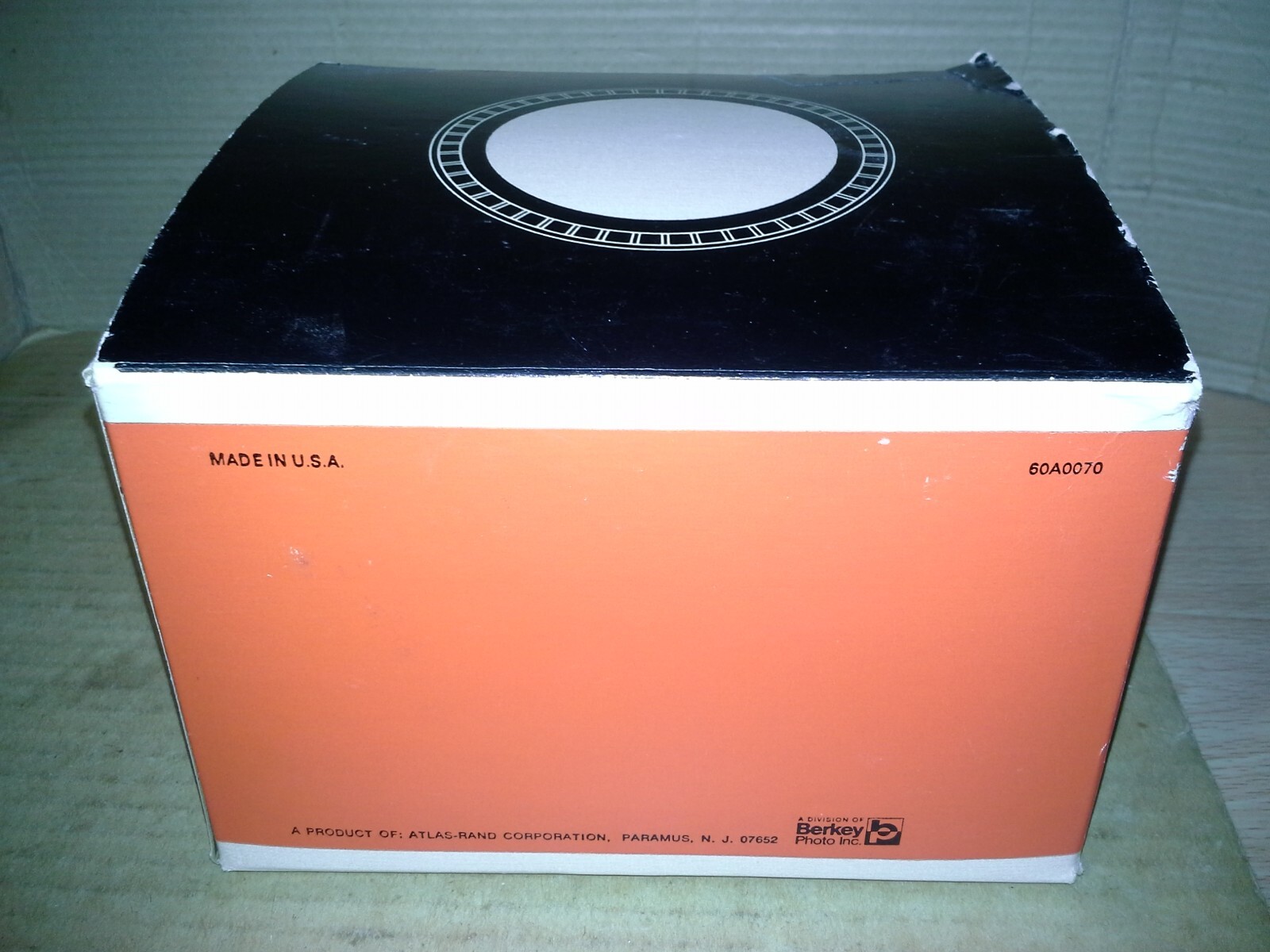 VTG Atlas Warner Fireball Super 8 650 Watt Quartz Lamp Movie Light Working, VGC