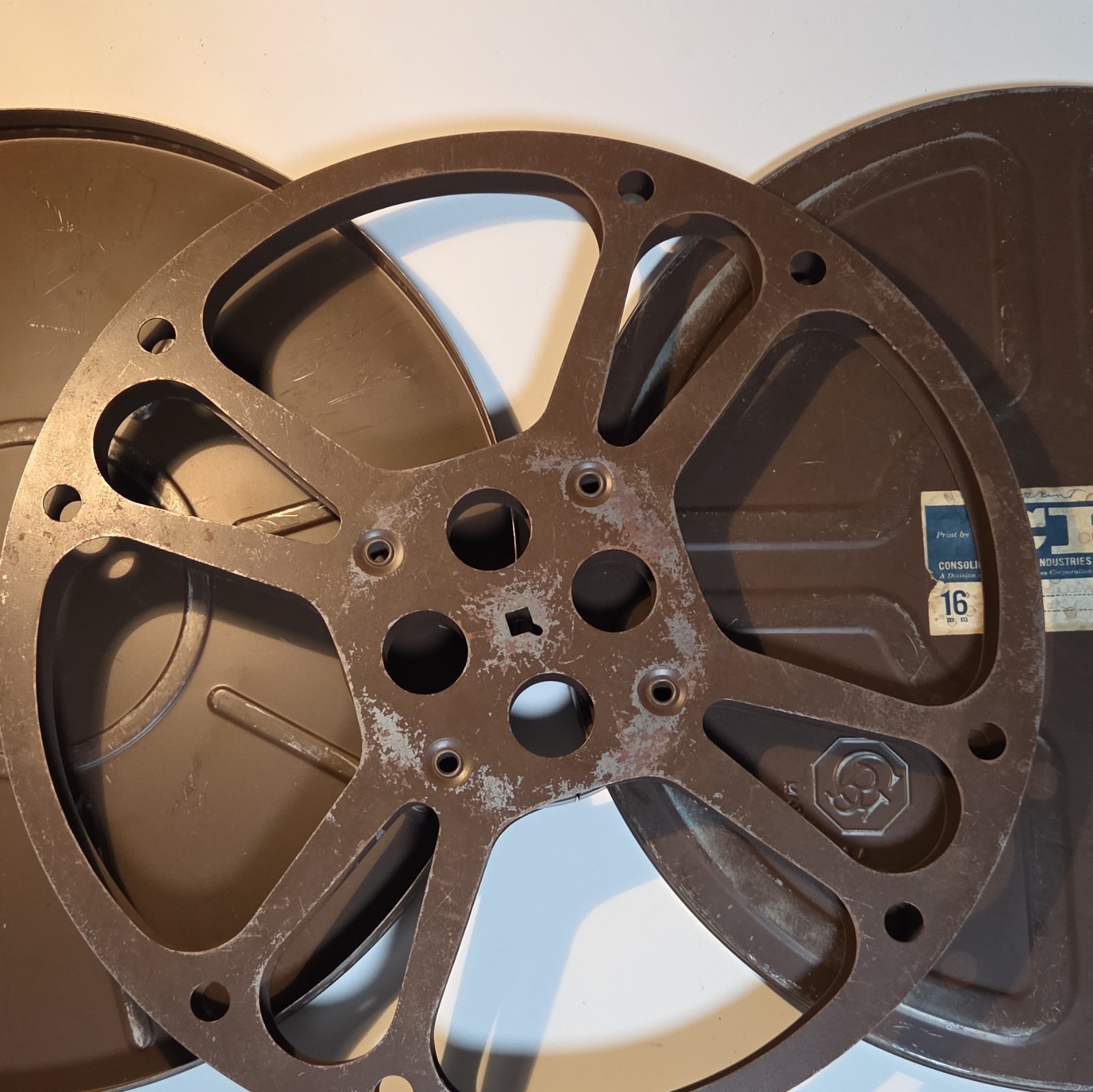 CFI 16mm Film Reel(s) with Canister Case, Empty, Model 16 Universal Compatible