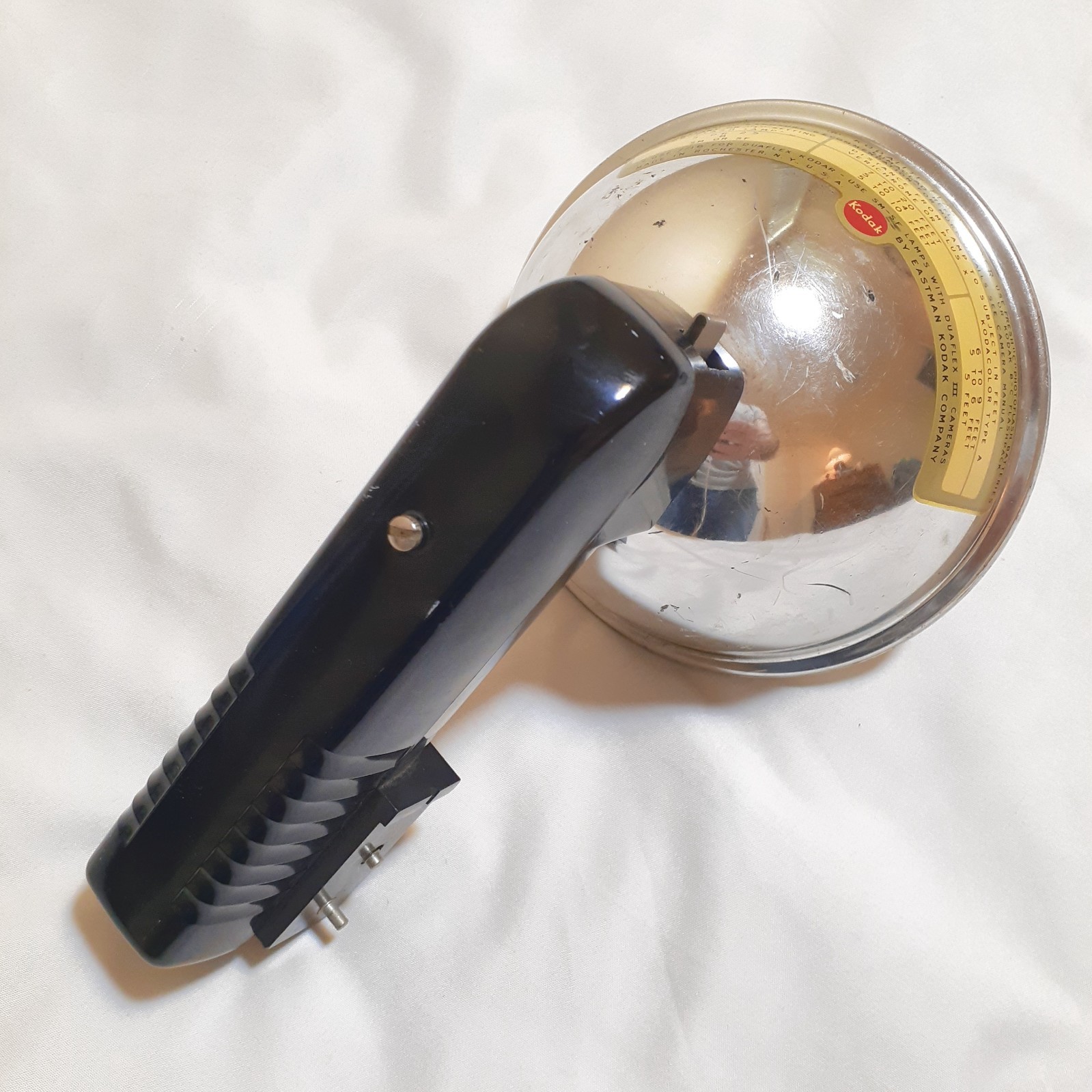 Kodak Kodalite Flasholder With Lumaclad Reflector & Kodalite M-40 Flasholder