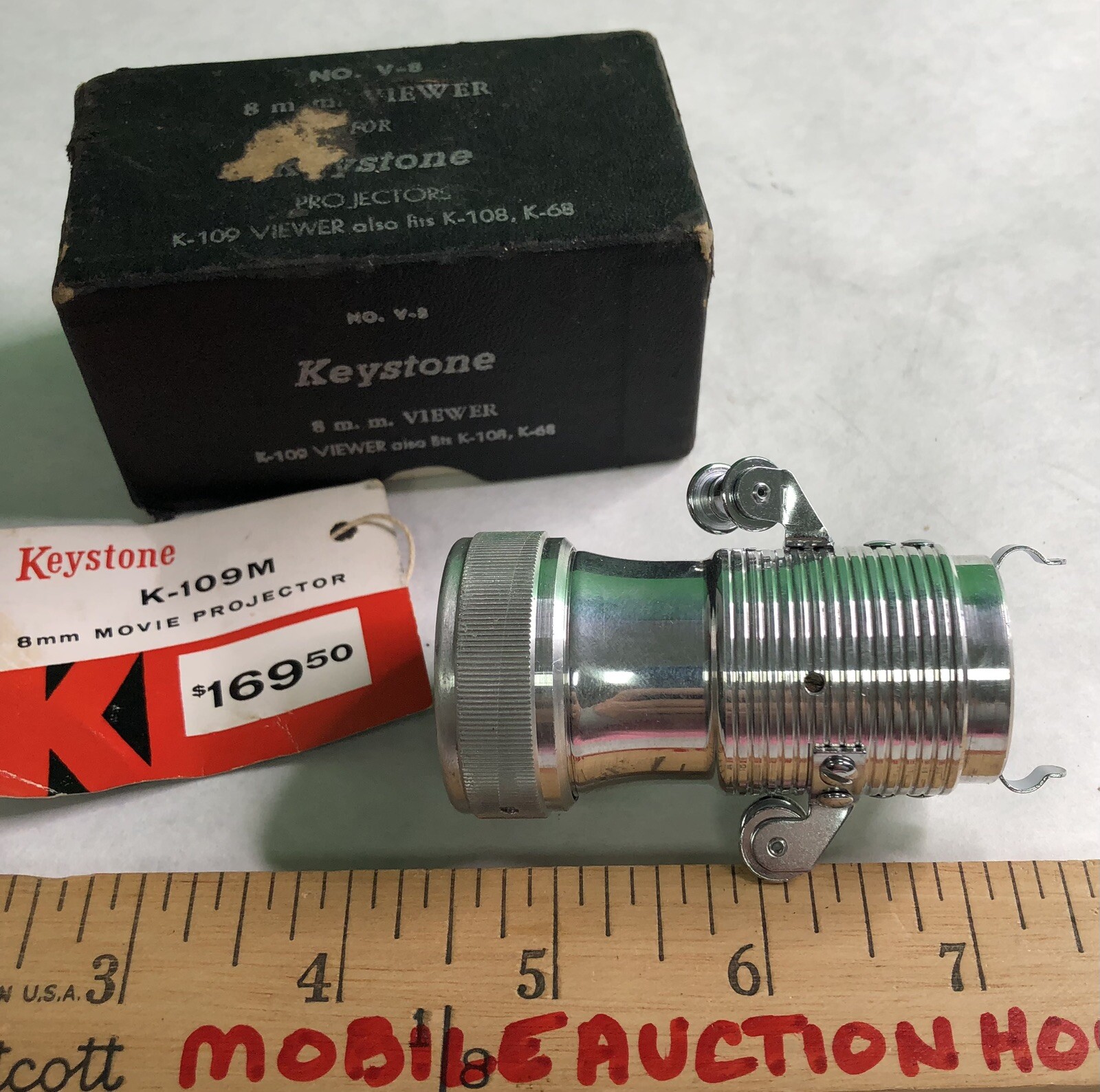 Vintage Keystone 8mm PROJECTOR VIEWER No.V-8 for K-109 K-108 K-68 K-69