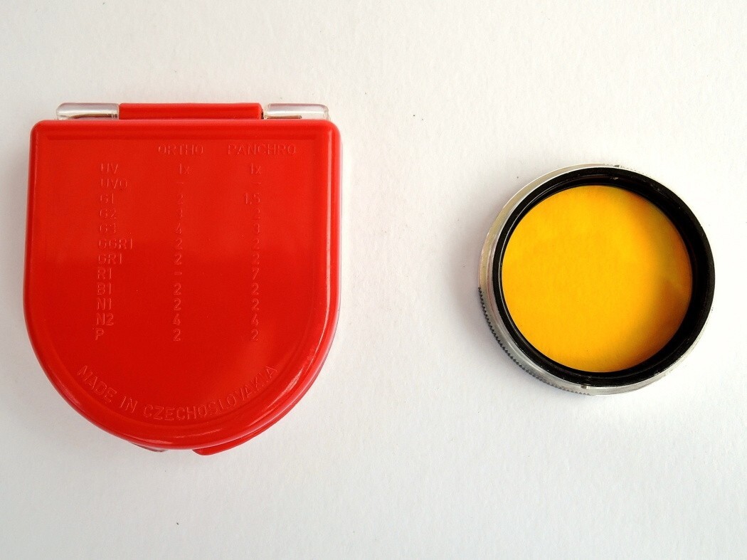 Flexaret G3 B36 Color Filter MEOPTA Genuine Accessories Rare+ The oldest version