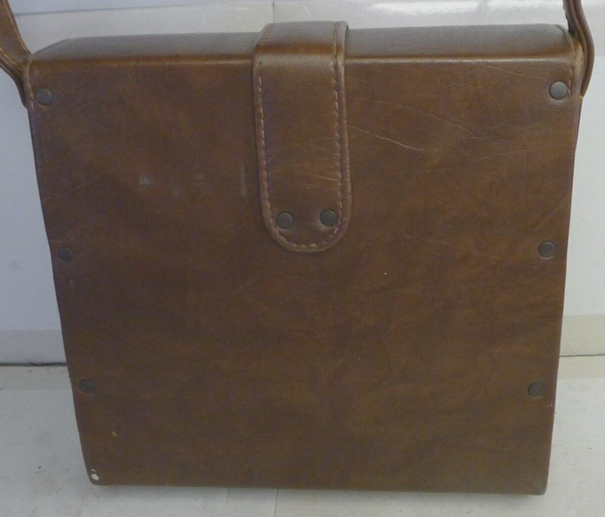 Camera Compartment Tan Case for Polaroid Folding SX-70 Camera & Accessories P75