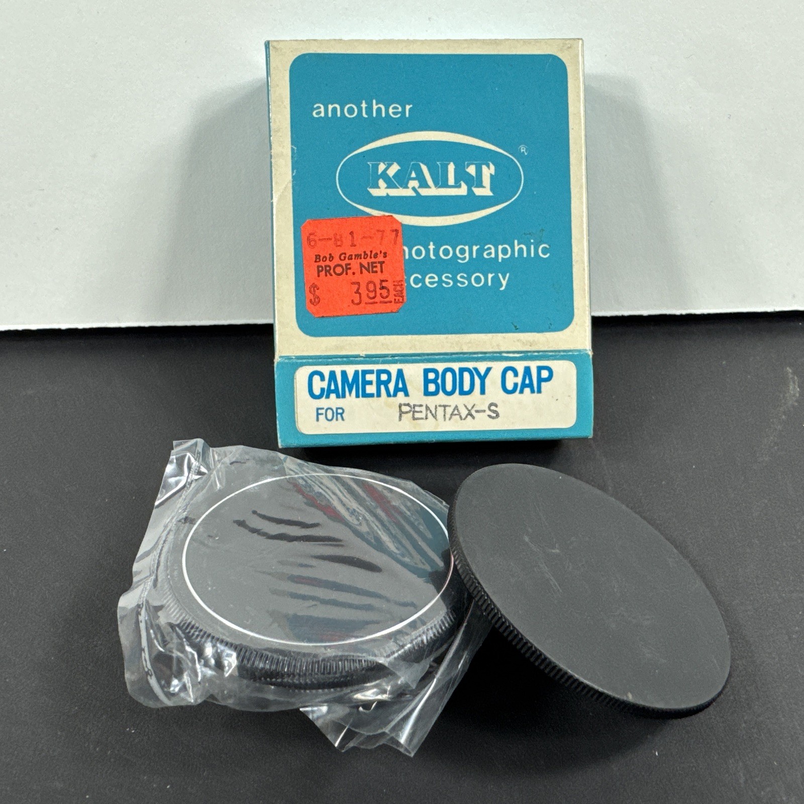 Screw-in Metal Camera Body Cap For Pentax S by Kalt – New Old Stock NOS