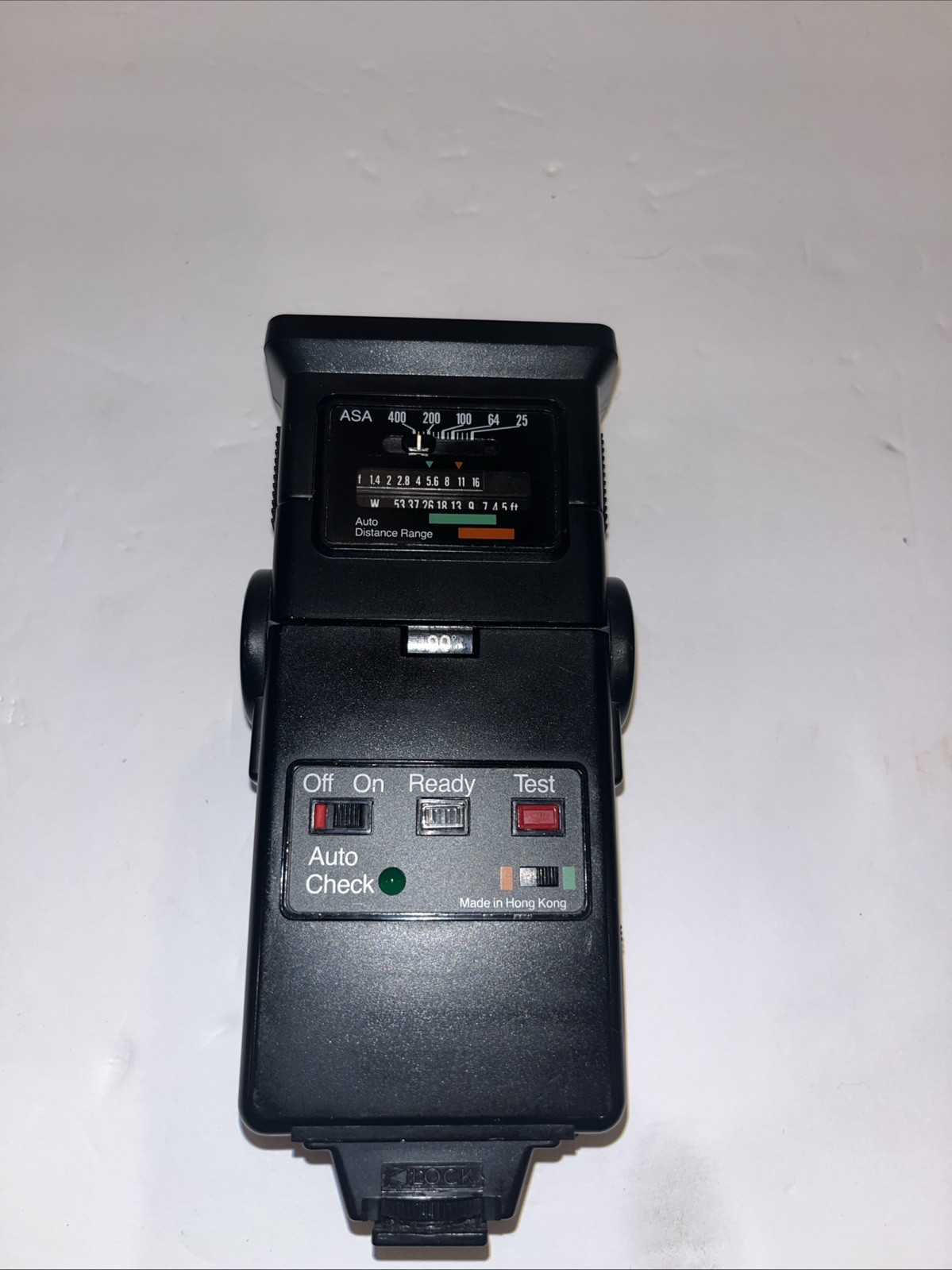 JCPenney Compact Zoom Thyristor Strobe FLASH Tilt Head