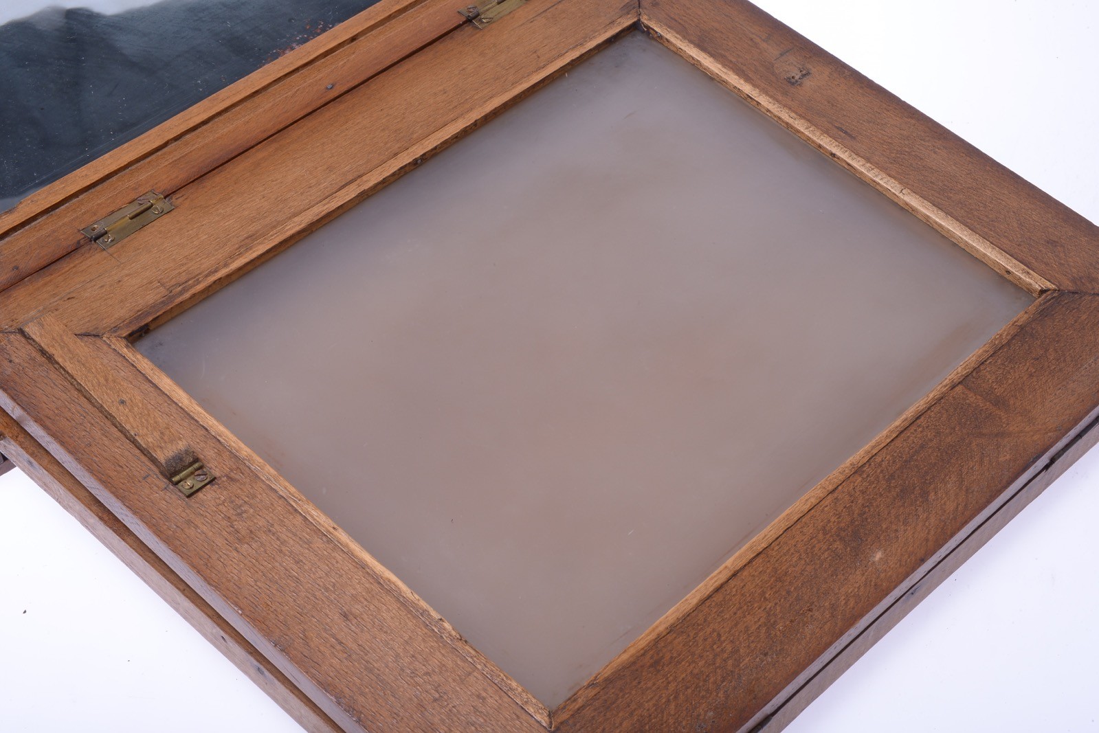 ✅ ANTIQUE RETOUCH, RETOUCHING DEVICE LARGE 18X24CM FORMAT MIRROR & FOCUS SCREEN