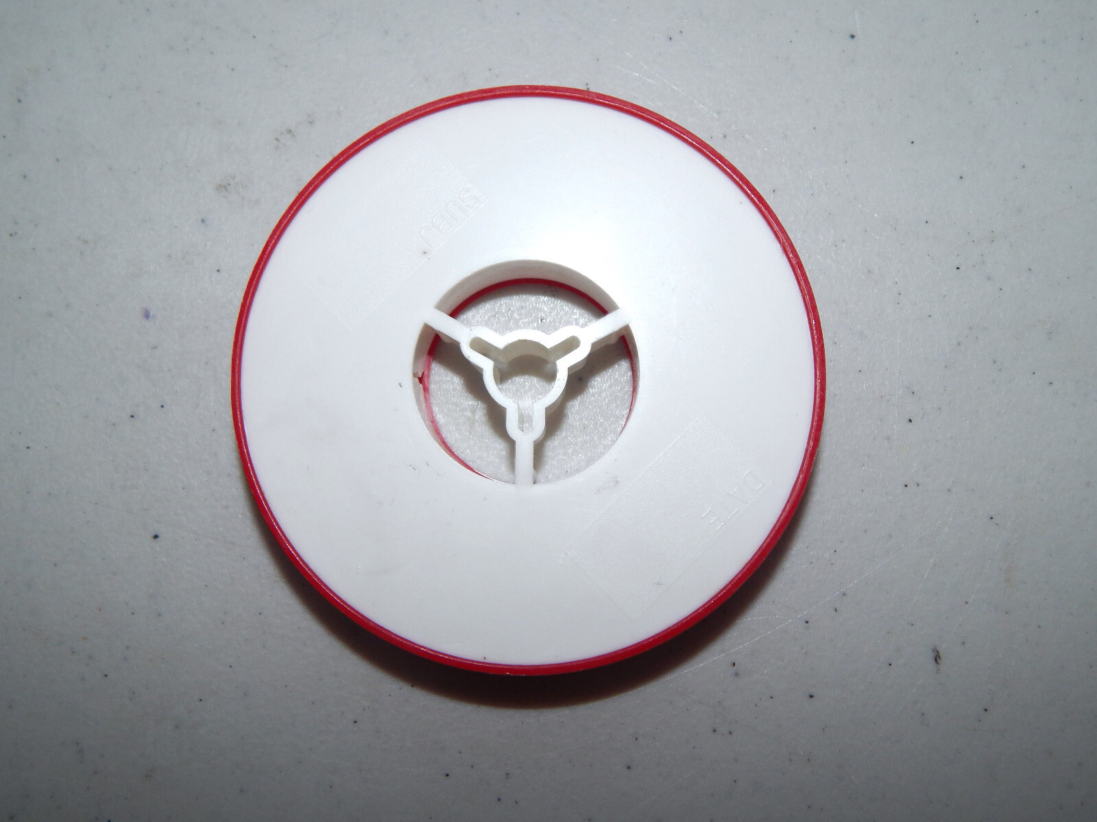 Vintage GAF Plastic Miniature Plastic Film Reel Case NO FILM 3″ (D) X 1/2″ (H)
