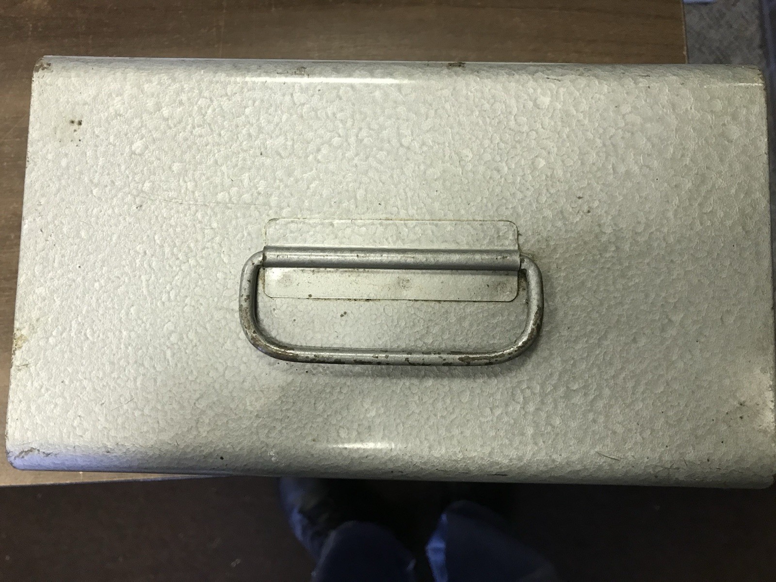Brumberger 8mm Film Metal lCase. This Case Holds Twelve 6 Inch Reels.