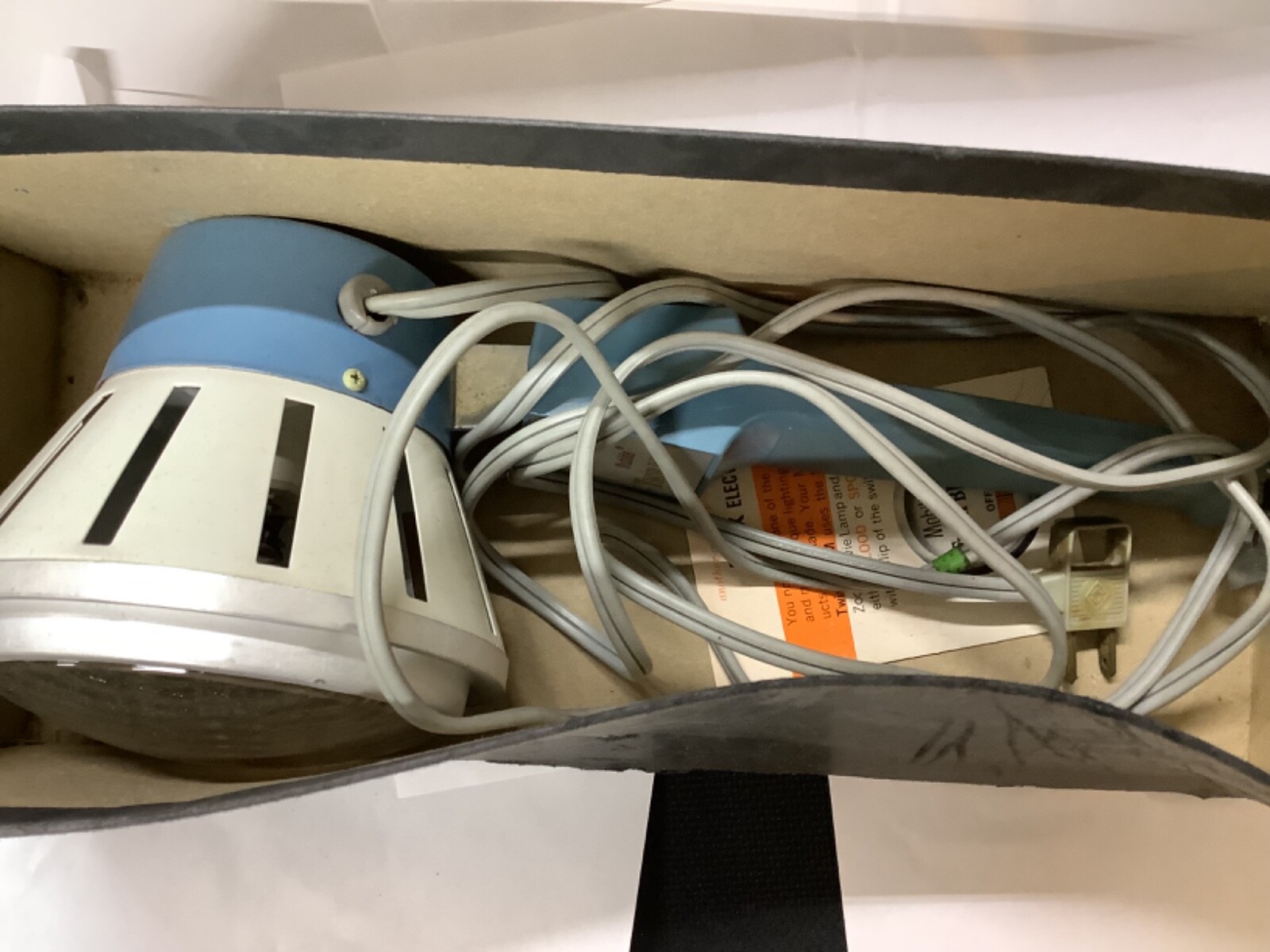 Mobilite Twin Beam Flood Electric Spot Light Vntage
