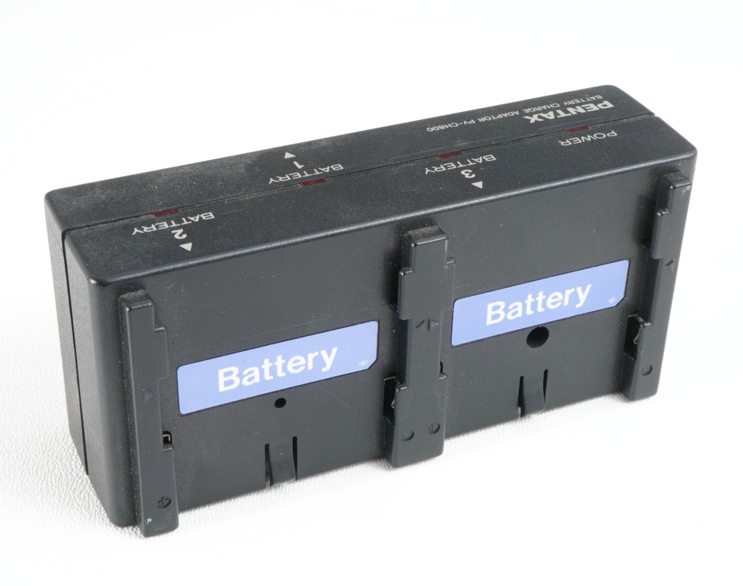 -Genuine Pentax AC Adapter PV-A800A For Video Camera Tested W/ Battery Adapter