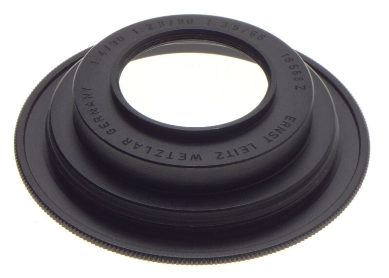 WETZLAR LEICA 16558 Z ADAPTER RING 1:4/90 USED 1:2.8/90 BOX 1:3.5/65 LEITZ MINT-