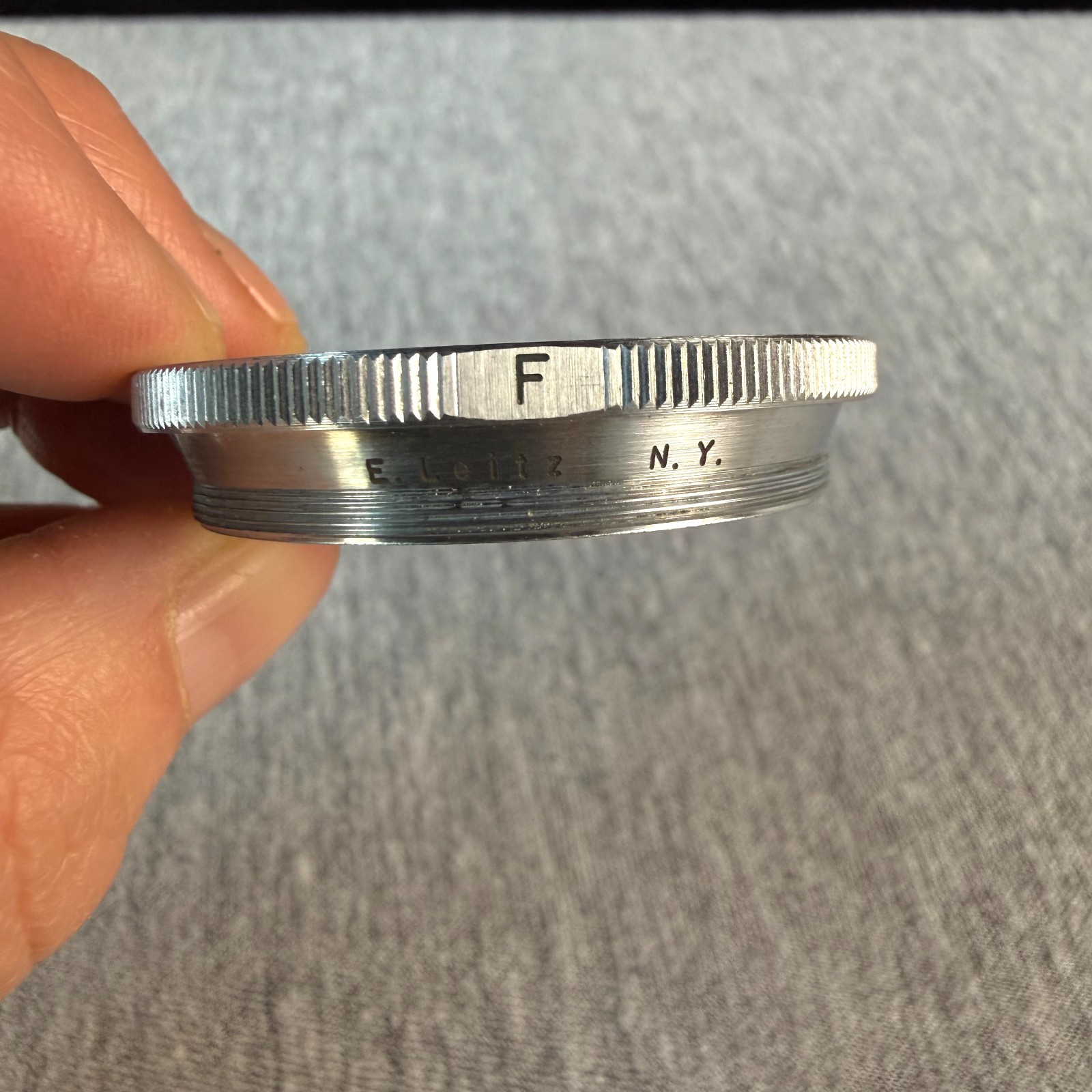Leica E. Leitz Vintage Summitar Type F Flash Filter w/ Original Box New York