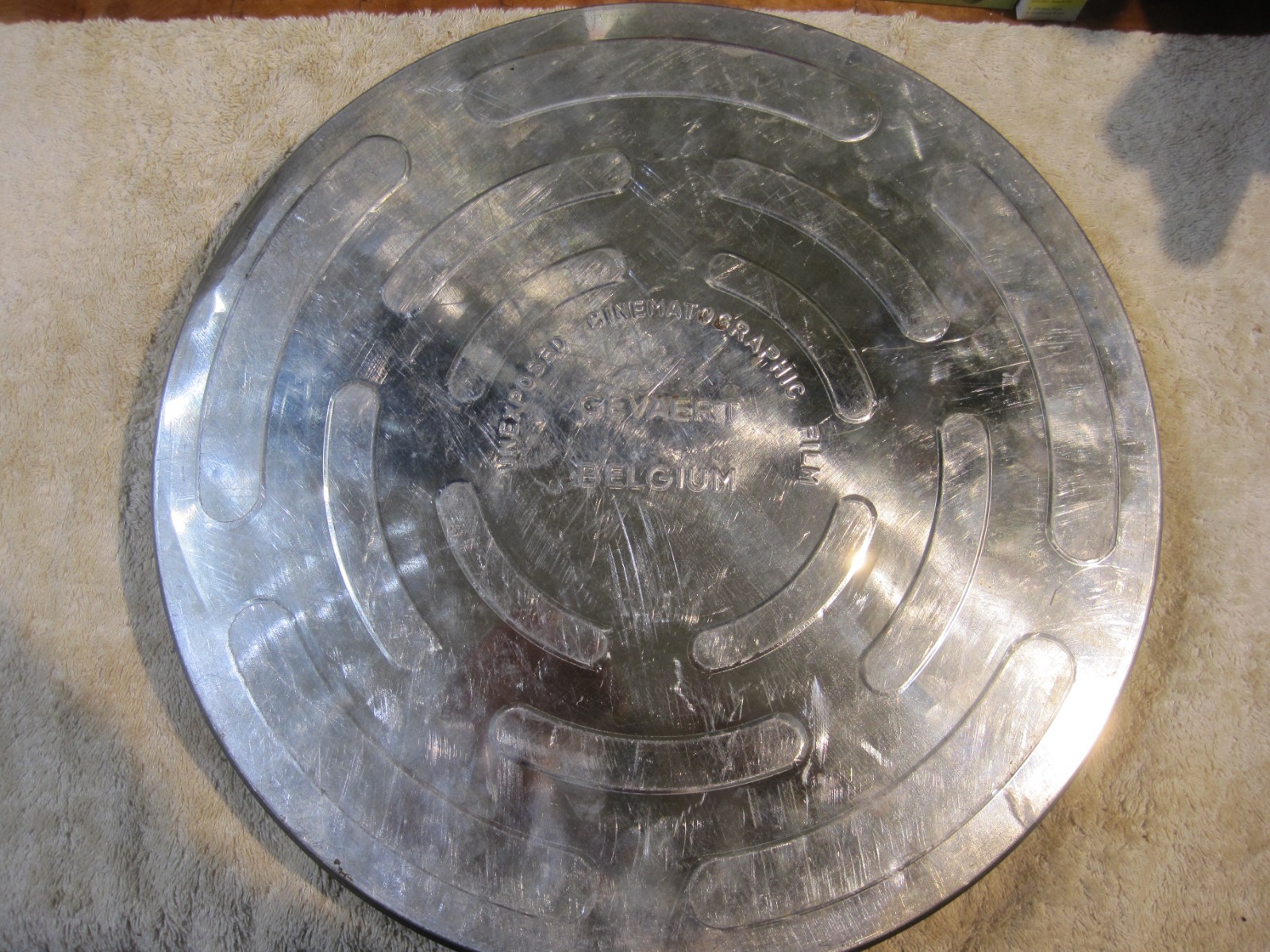 Vintage Geveart 35 mm Movie film tin