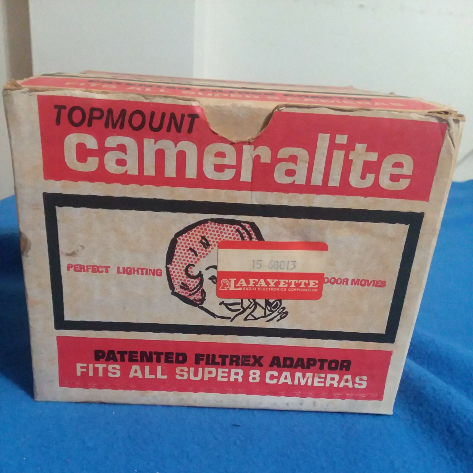 Vintage Acme Lite Top mount Cameralite light Super 8 model 91 DWA – TESTED