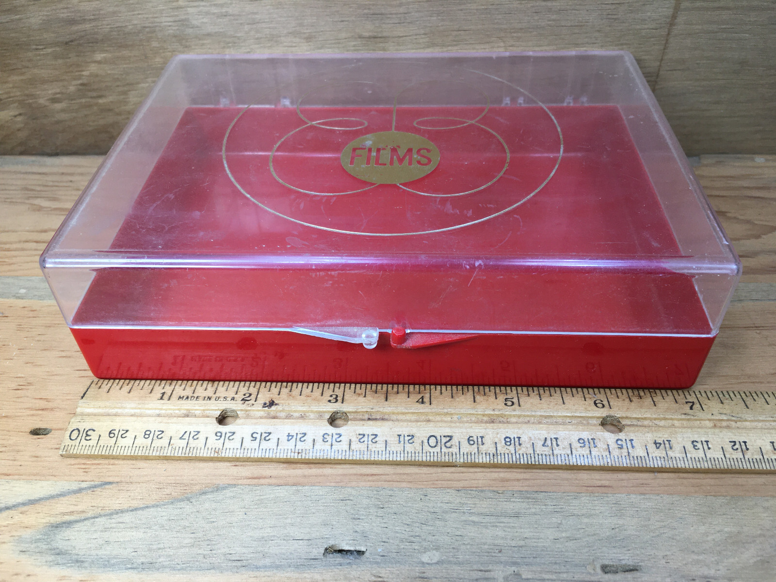 Vintage E B Films Plastic 35MM Photo Film Canister Box