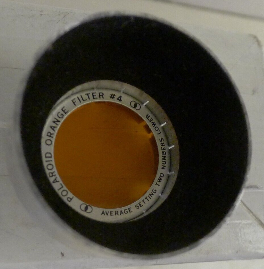 Polaroid Lens Shade No 545 31.5mm Metal With 4 Filters & 3 Close-Up Lenses -Vtg