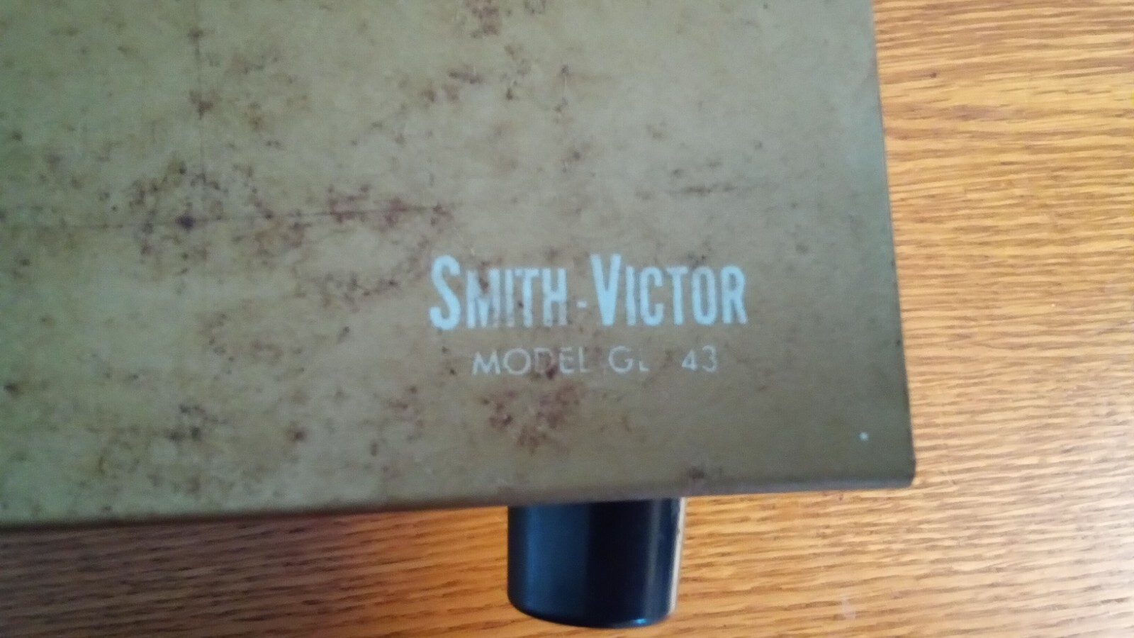 Vintage Light Bar 4 socket w/4 Bulbs Movie Filming Photography Case Smith-Victor