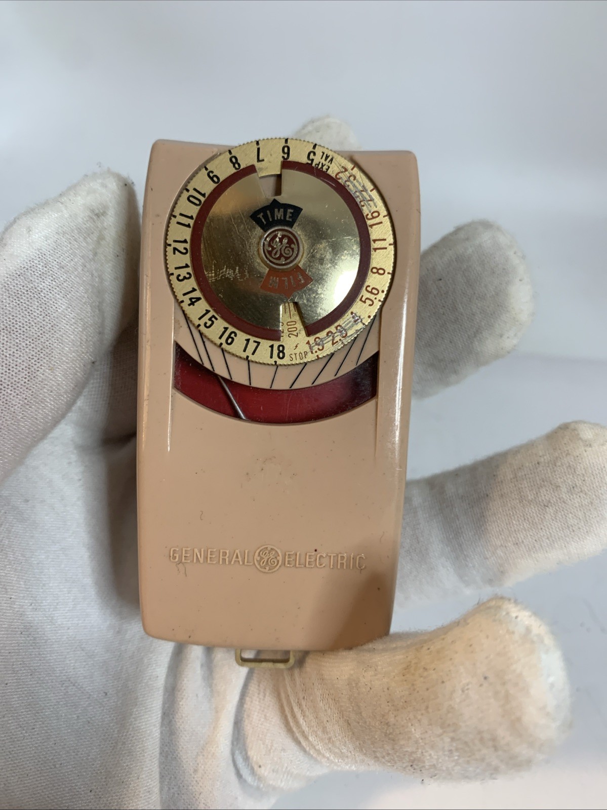 Vintage 1957 General Electric GE Mascot II Exposure Meter Type PR-35 & Case