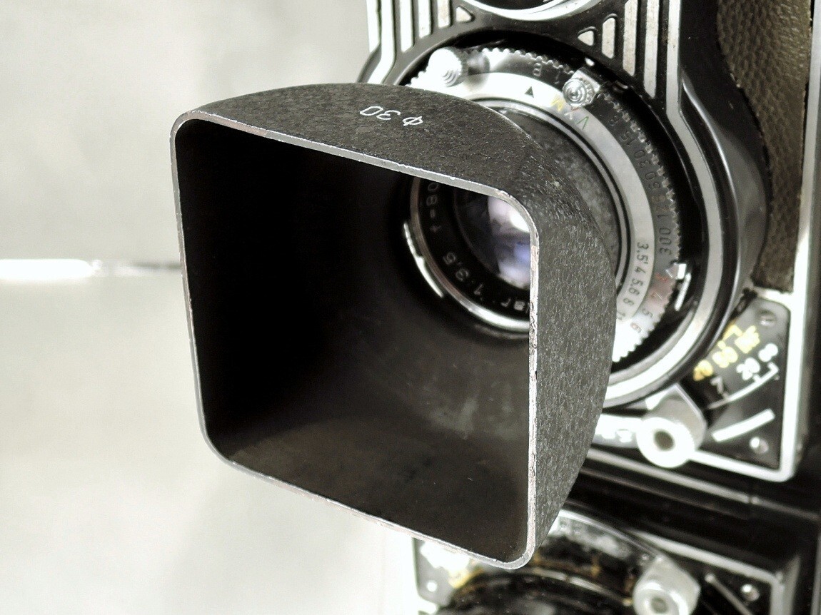 Flexaret Meopta Shade Hood Ø 30 Lens Hood for Flexaret II – V Very Preserved