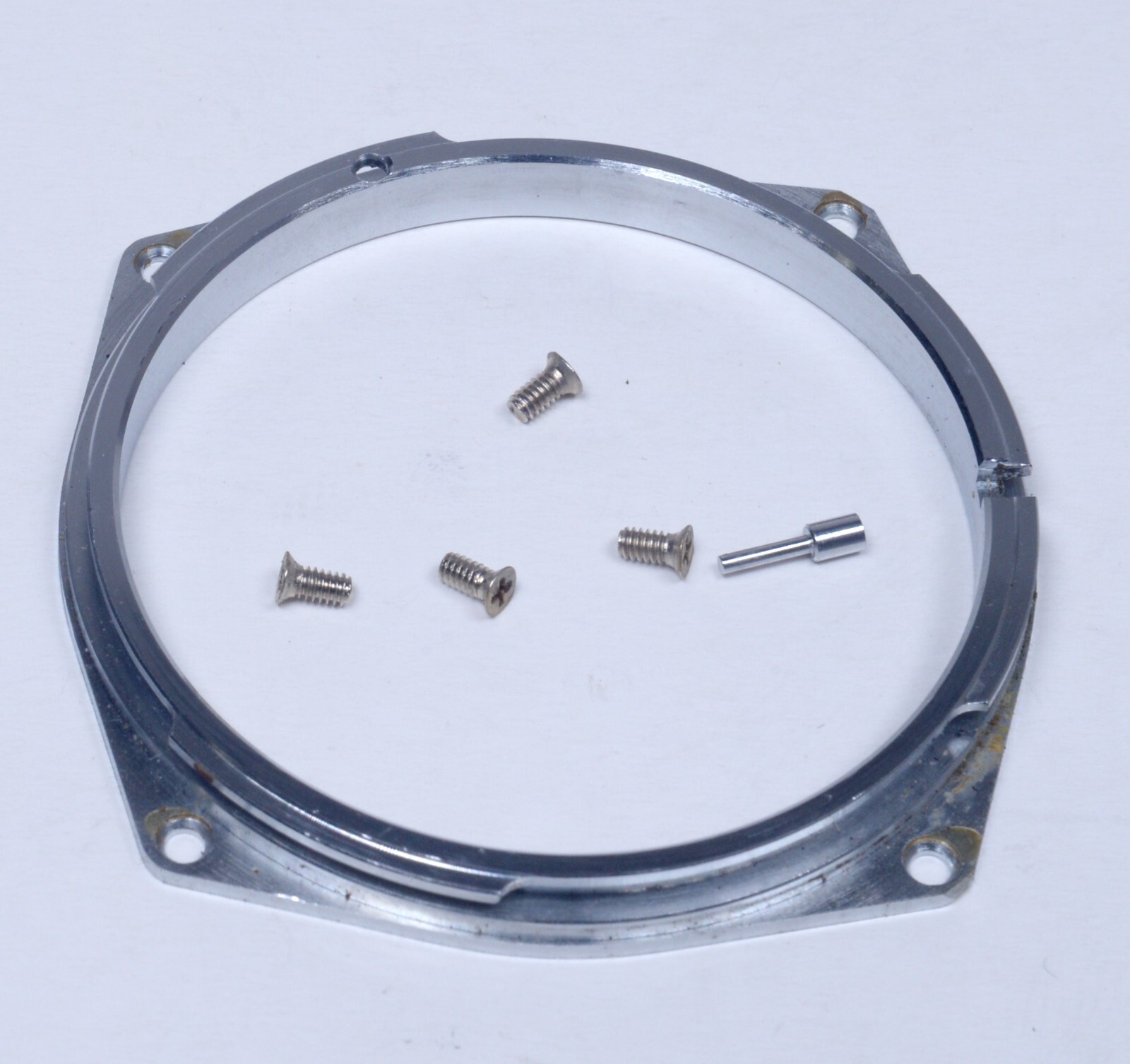 Canon AE-1 Program Lens Mount w Screws Vintage SLR Film Camera Parts