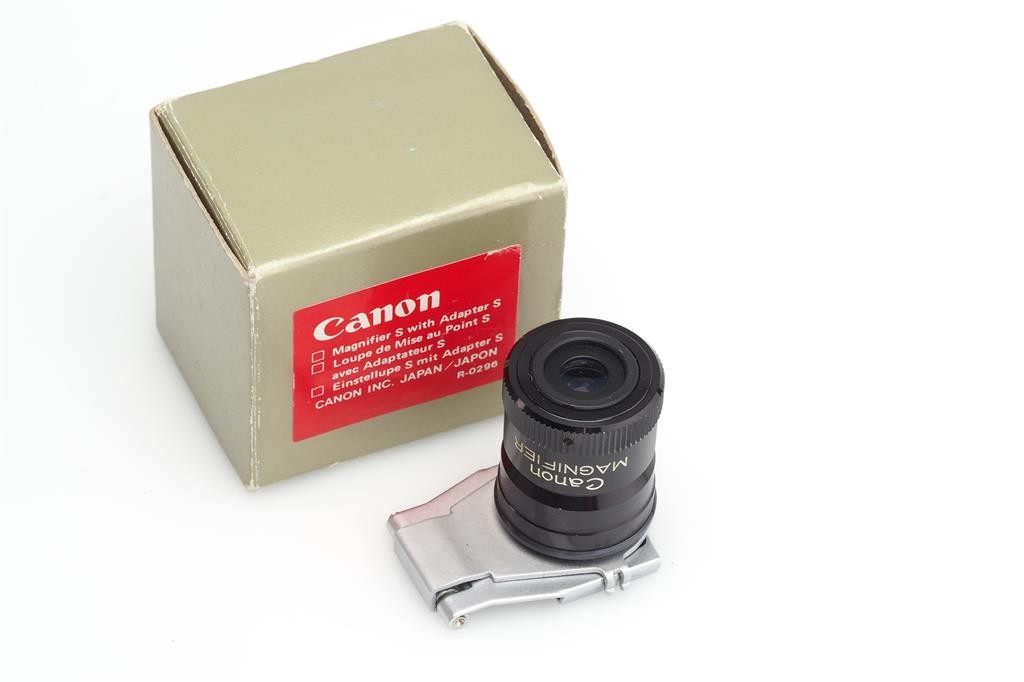 Canon Magnifier S With Adapter S Focusing Loupe