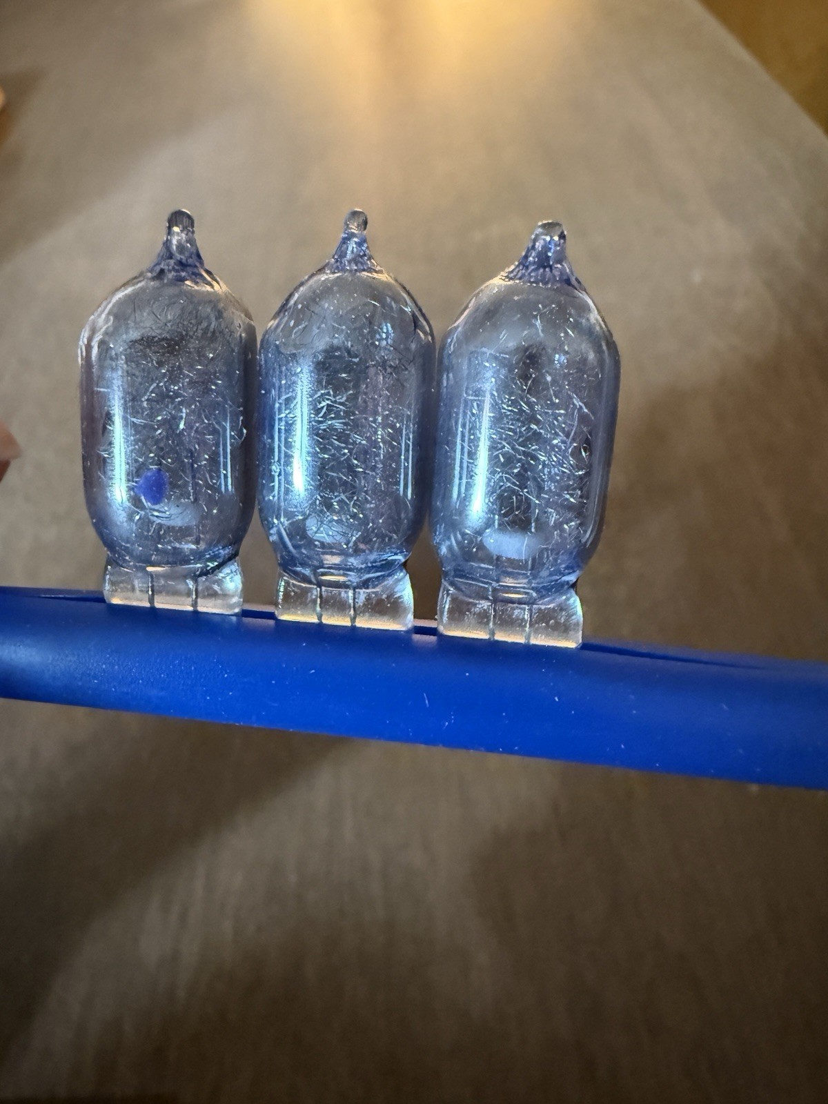 Vintage Sylvania AG1B Blue Dot Flashbulbs 8 Bulbs Made in USA Open Box