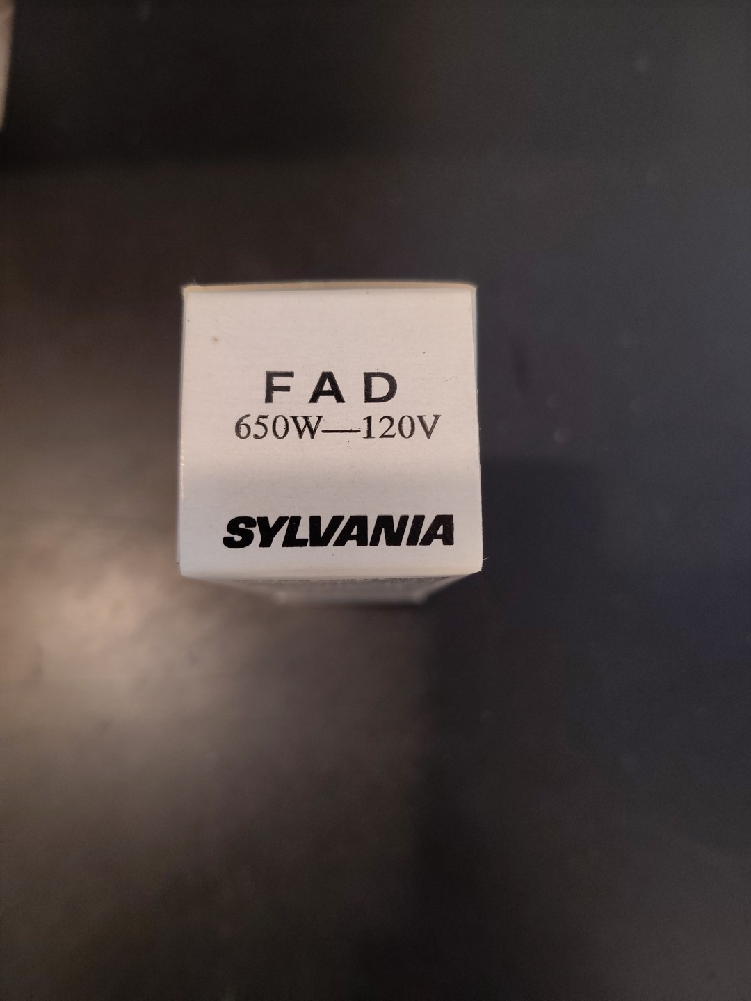 Vintage NOS Sylvania FAD 650w 120v 54574-2 Lamp