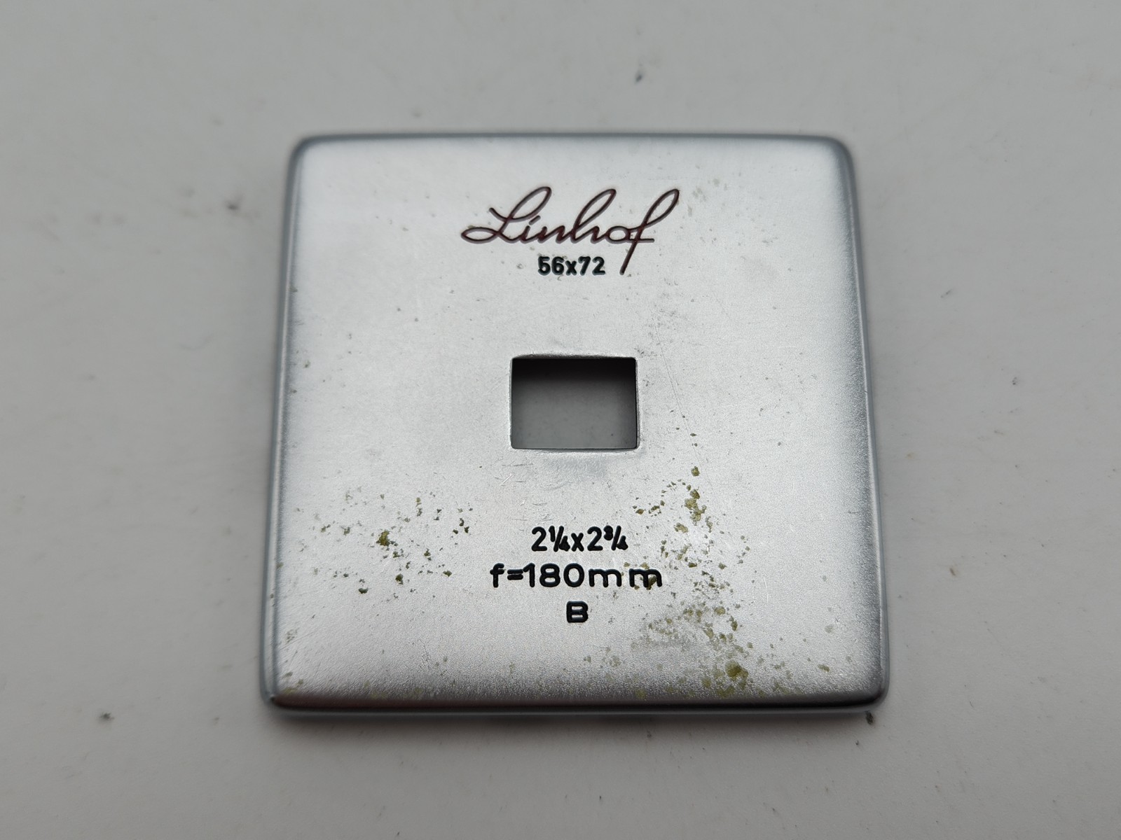 Linhof 56×72 2 1/4″ x 2 3/4″ 180mm Finder Mask f/ Super Technica 6×9 23 III & IV