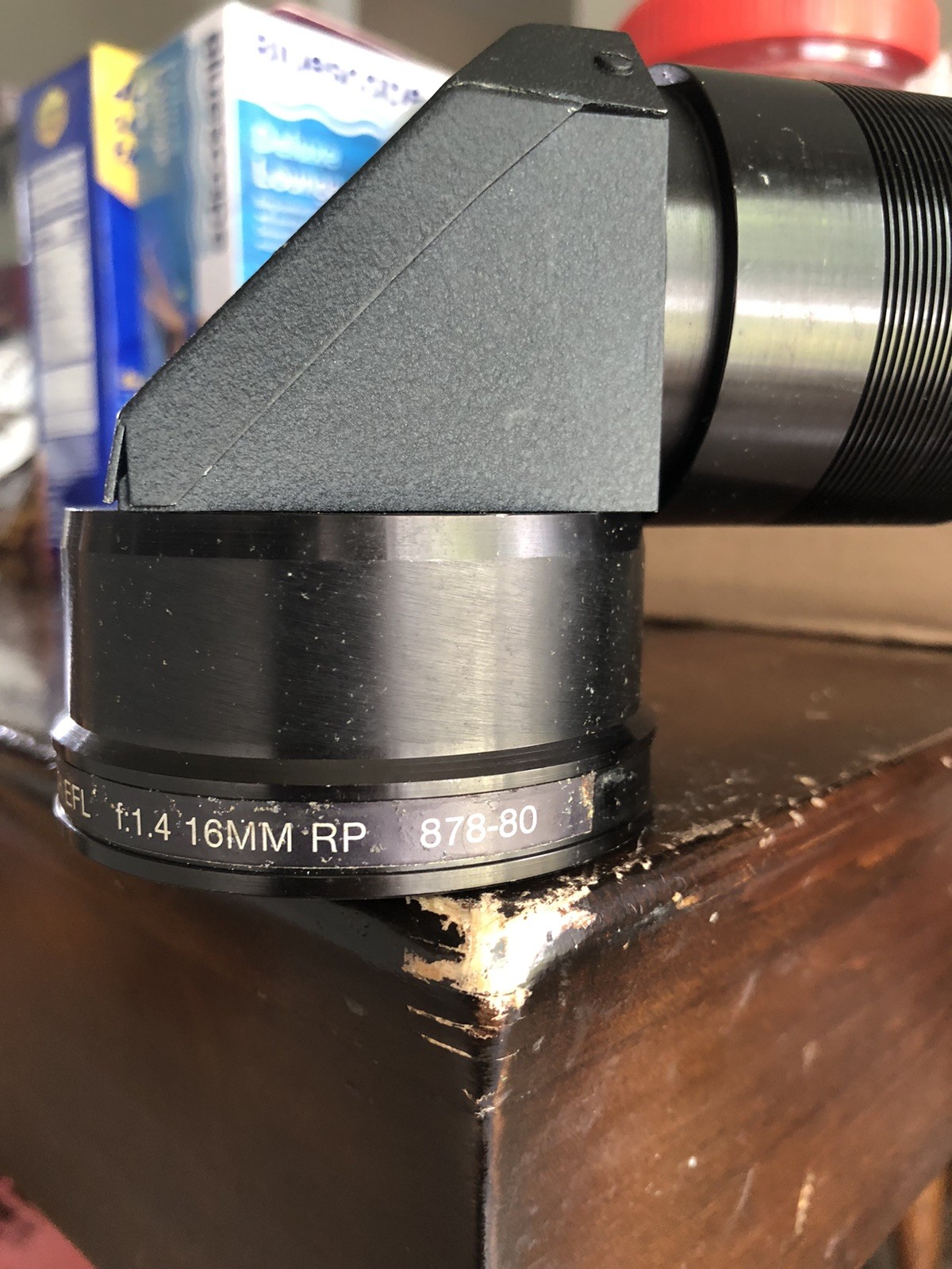 Buhl Optical 500 Inch EFL 16mm F1.4 RP 878-80