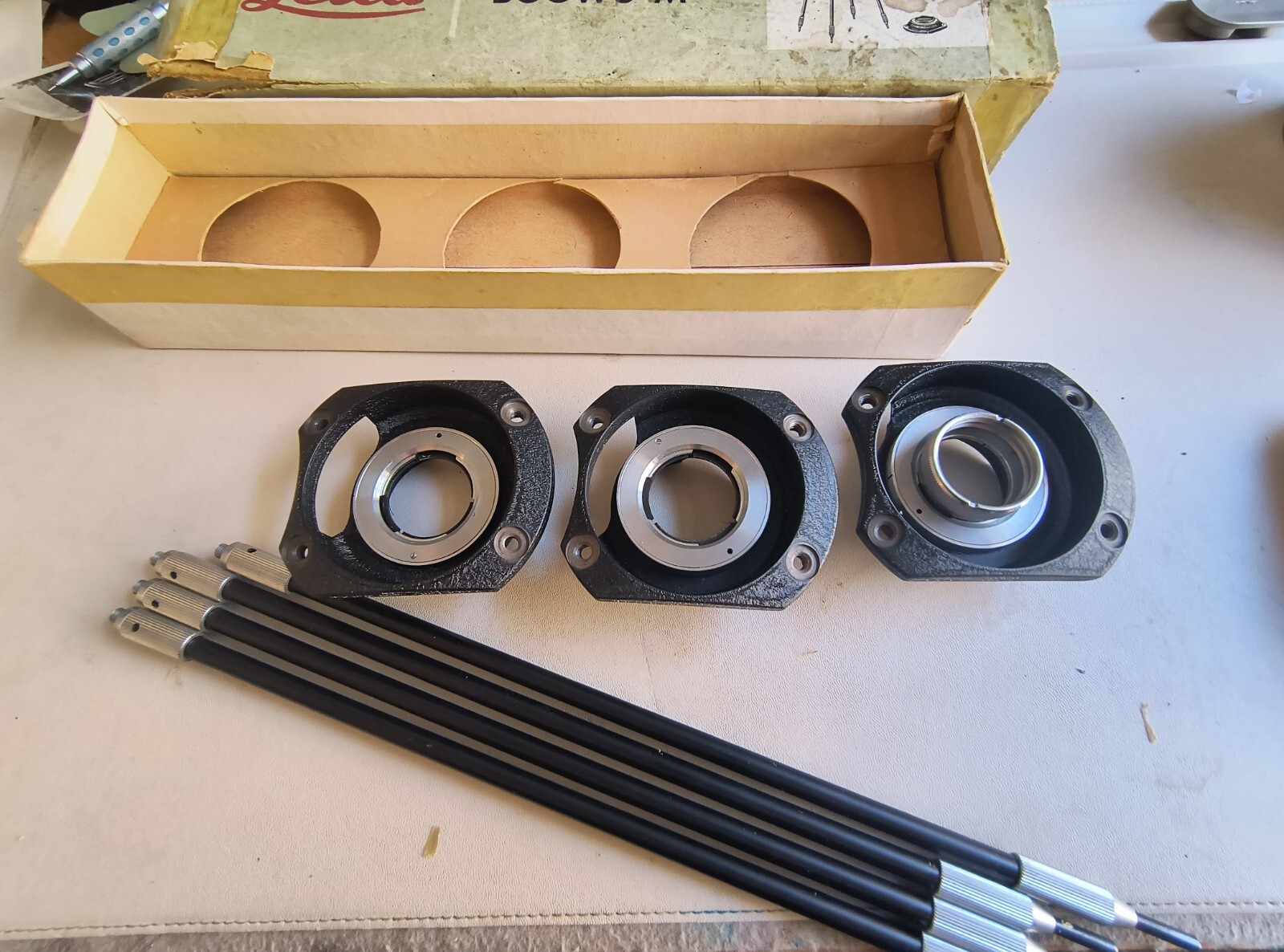 LEITZ LEICA BOOWU-M COPY STAND DIN A4, DIN A5, DIN A6 5cm