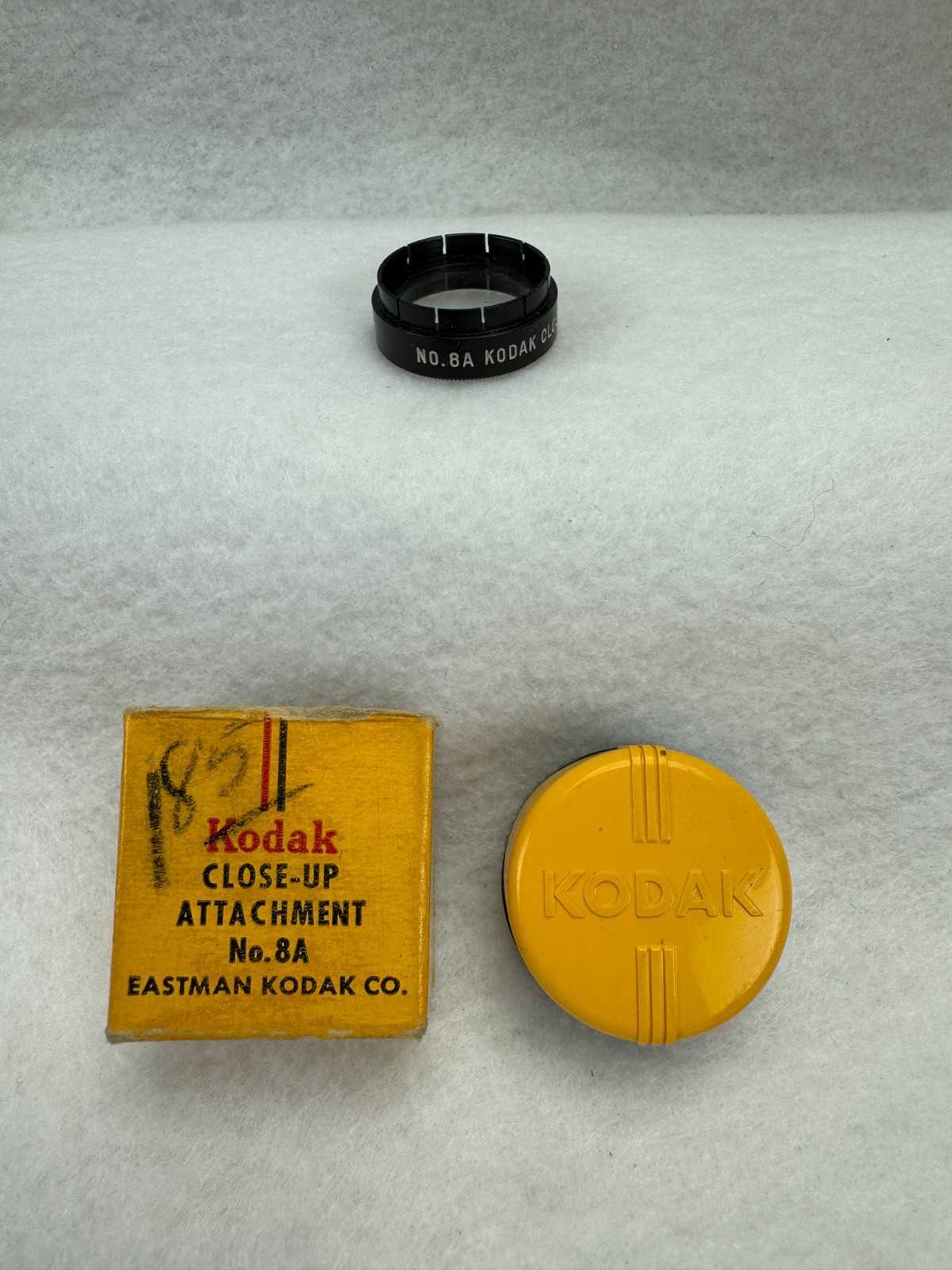 Kodak Close-Up Attachment 8A Camera 20.5mm Original Box 13/16″ Plastic Case
