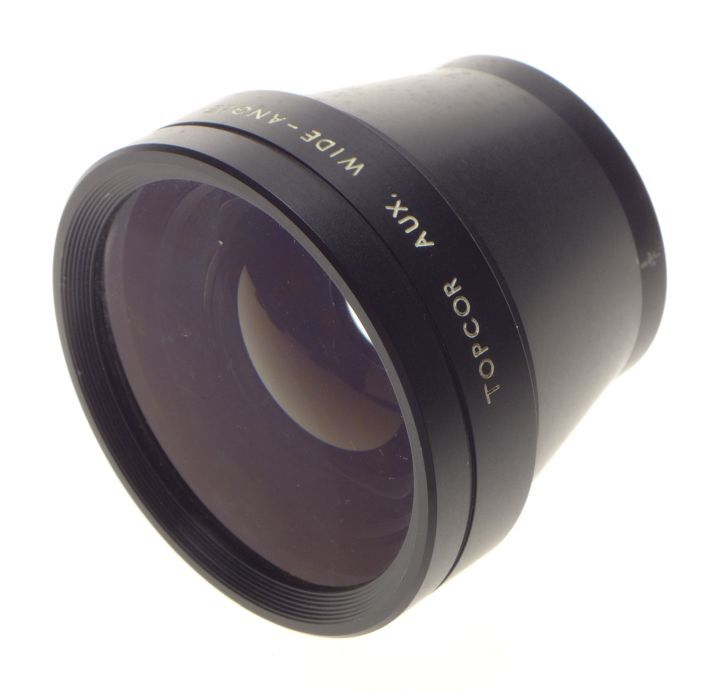 Tokyo kogaku topcon topcor aux. Wide-angle lens 3.7cm 1:4 rare needs clean