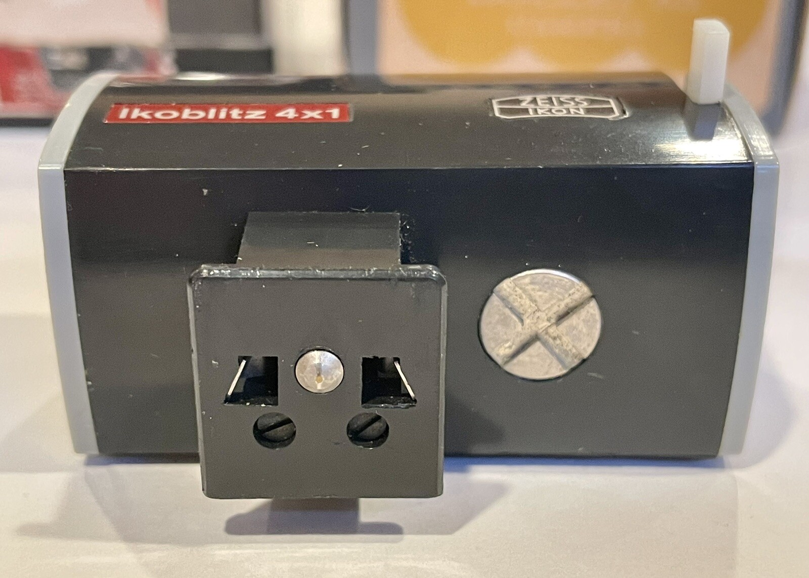 Rollei 35 HONEYWELL Flash Cube Holder Zeiss Ikoblitz 4×1 Cat. No. 226