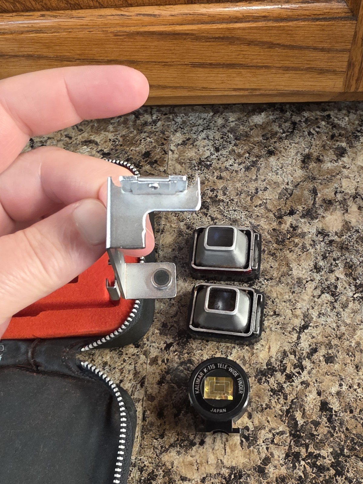 KALIMAR K-115 Vintage Tele Wide finder kit used (L064)