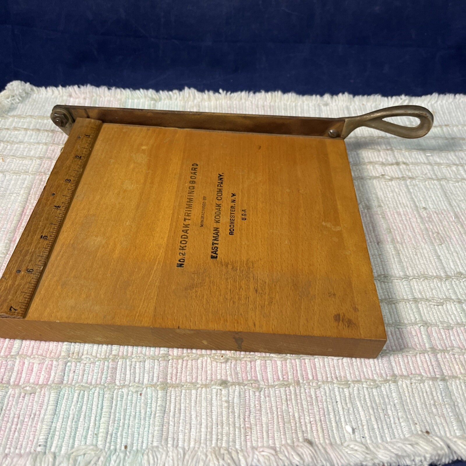 Vintage No. 2 Kodak Trimming Board EASTMAN KODAK COMPANY