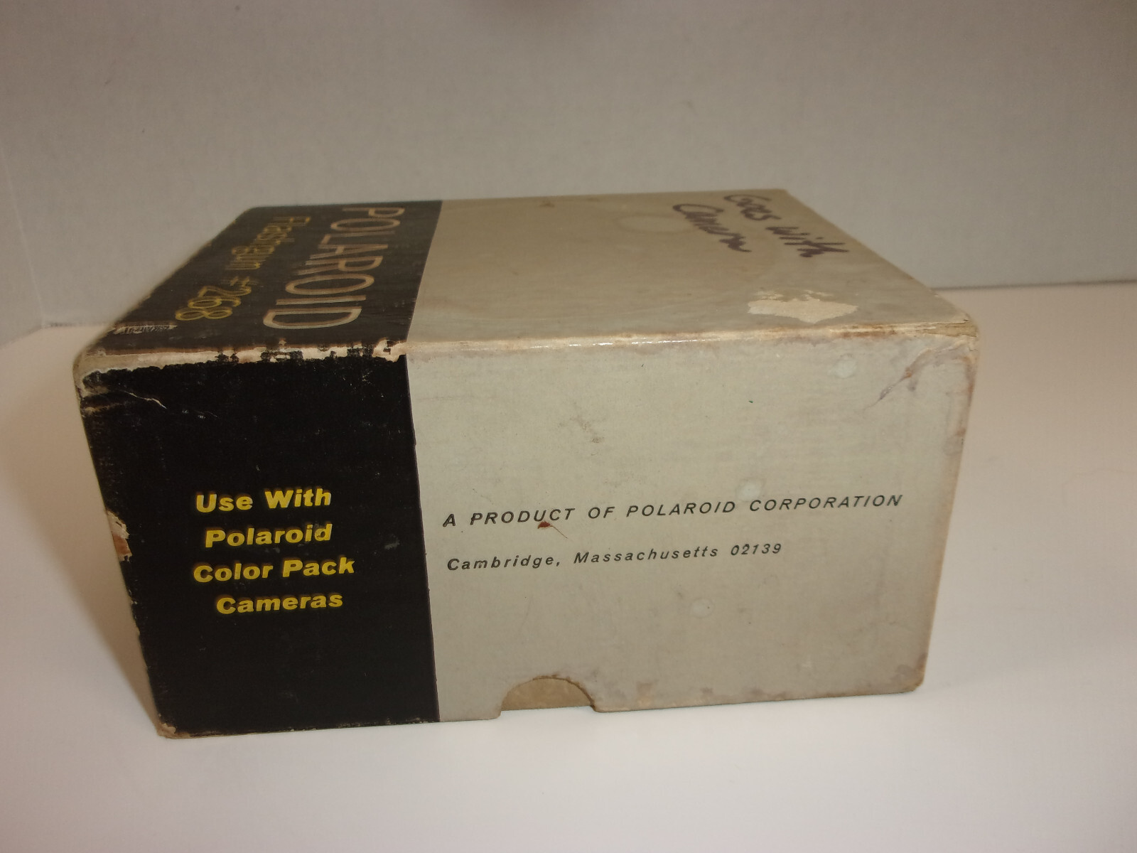 Vintage Polaroid Flashgun #268 With Bulbs And Instructions In The Original Box.