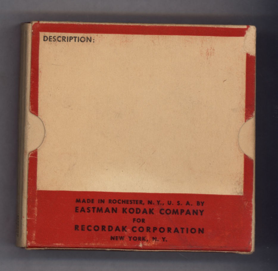 16mm RECORDAK RECEIVING SPOOL for 100′ film made by Eastman Kodak in box 3 piece