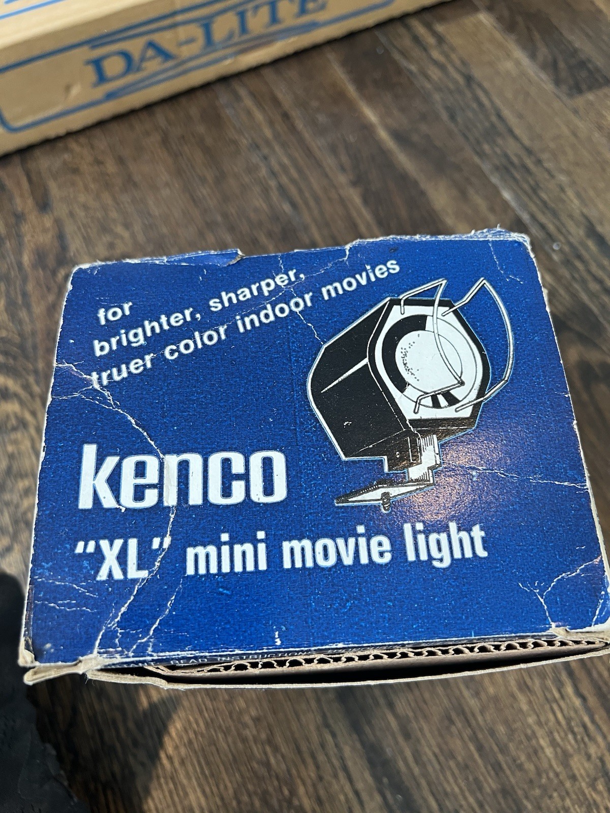 Kenco XL Mini Movie Light Model 3000 W/ Box and Manual No Hand Grip