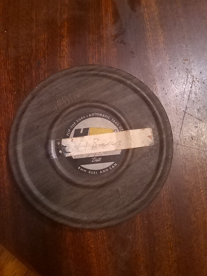 Harwood 8 mm Film Canister with Reel