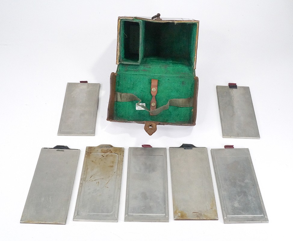 GUERIN CASE FOR LE STEREO PANORAMIQUE LEROY, 6X13CM + 7 HOLDERS/226837