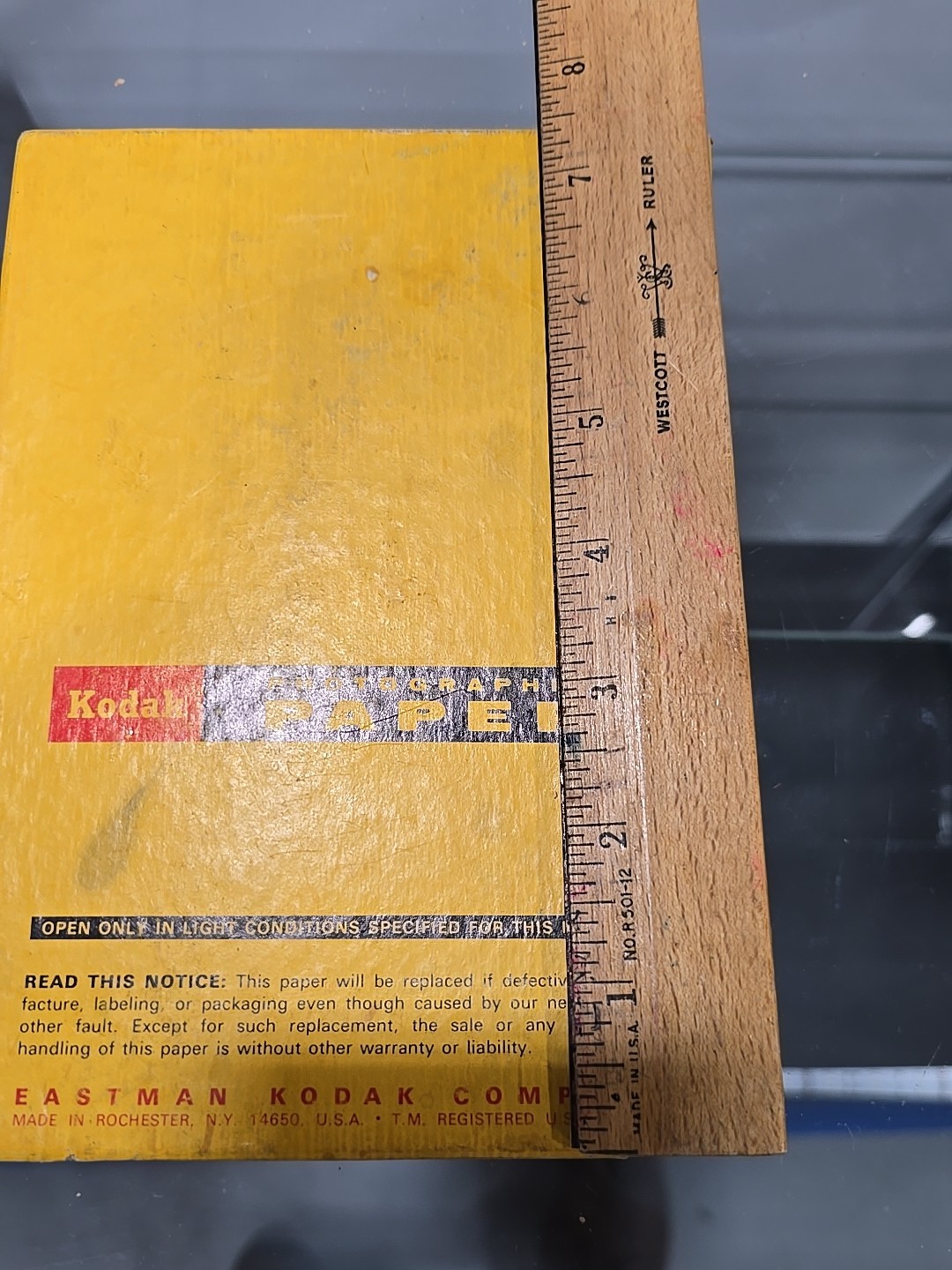 KODAKBROMIDE F-4, 5X7 PACKAGE OF 100, OPEN (SOLD FOR DISPLAY) 66201-130200