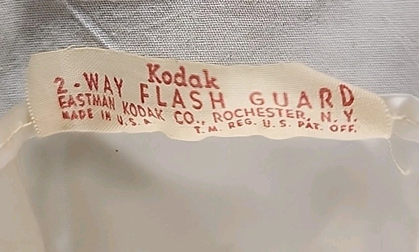 Kodak 2 Way Flash Guard Cover Vintage Plastic Cover Rochester NY