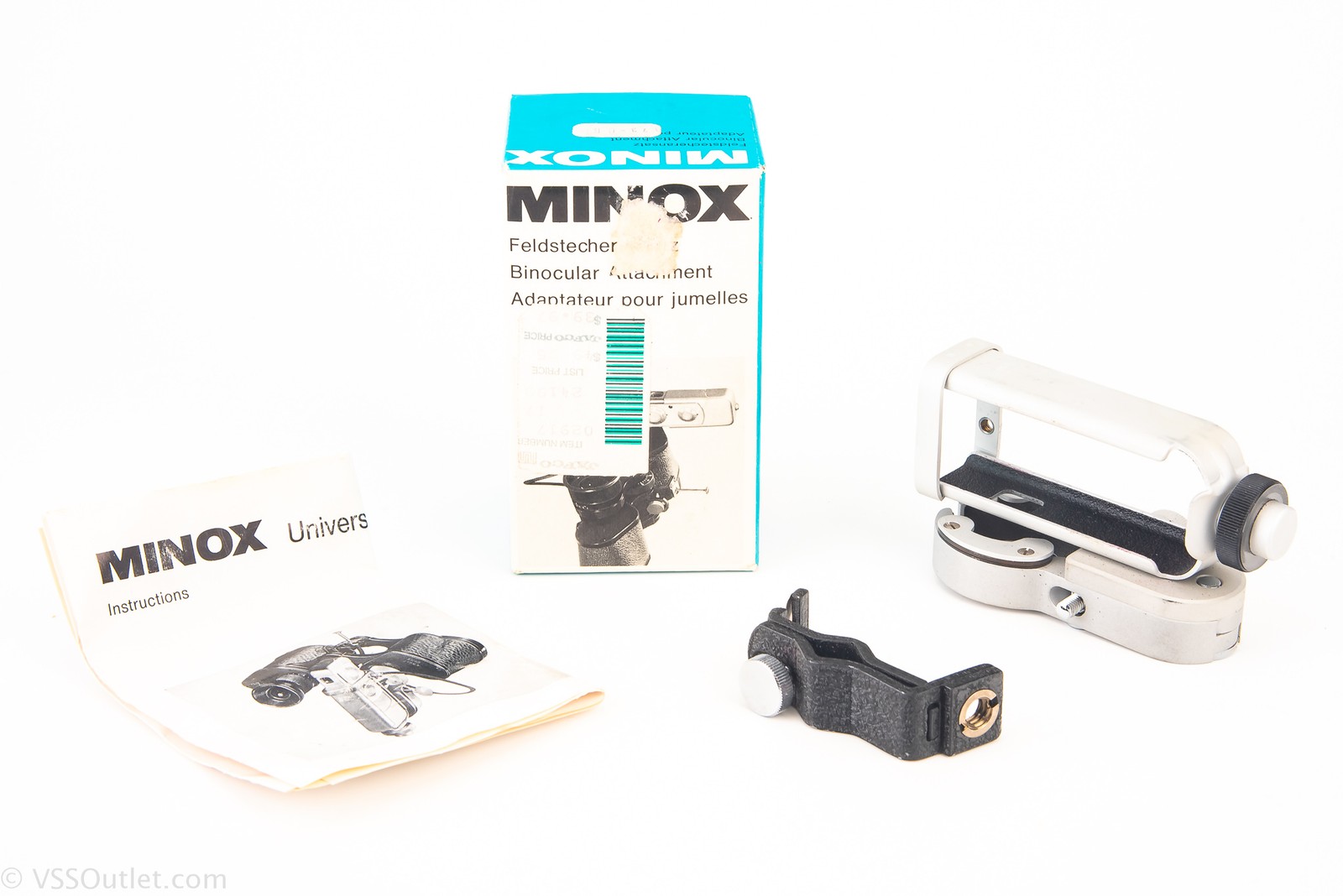 Minox Universal Binocular Attachment with Instructions in Original Box V24