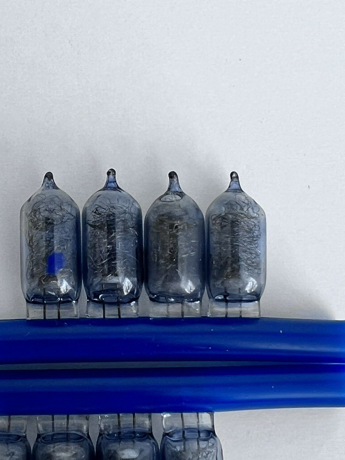 Vintage Sylvania Blue Dot AG1B Flashbulbs Blue Bulbs In Box qty 8